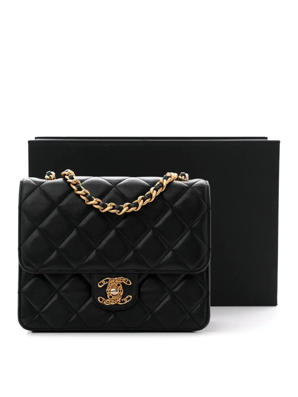 Chanel Lambskin Quilted Cc Logo Mini #284918C39B